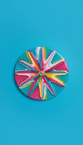 Radiant Sunburst Resin Wall Panel